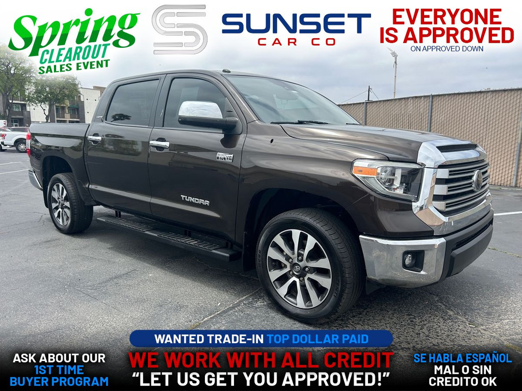 2019 TOYOTA TUNDRA CREWMAX for sale in SANTA ANA