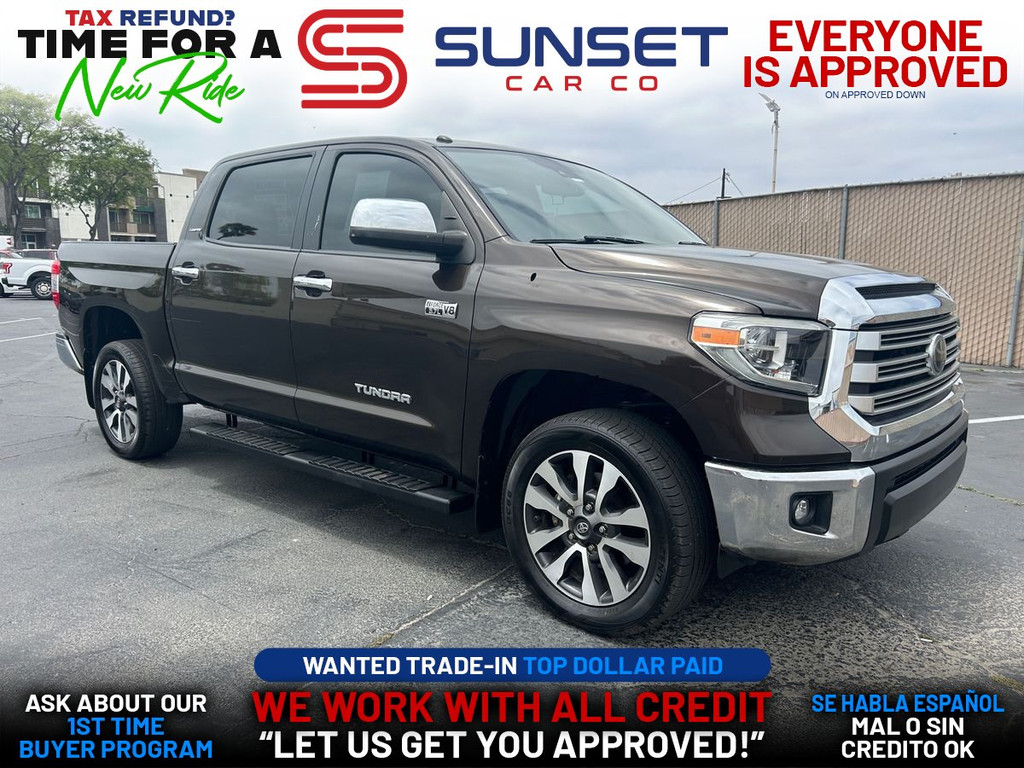 2019 TOYOTA TUNDRA CREWMAX for sale in SANTA ANA