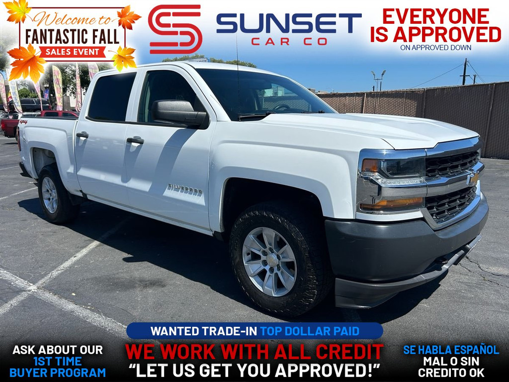 2018 CHEVROLET SILVERADO 1500 CREW CAB for sale in SANTA ANA
