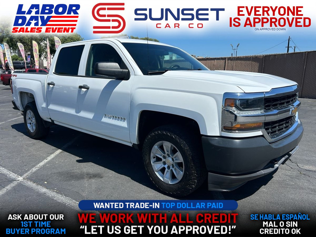 2018 CHEVROLET SILVERADO 1500 CREW CAB for sale in SANTA ANA
