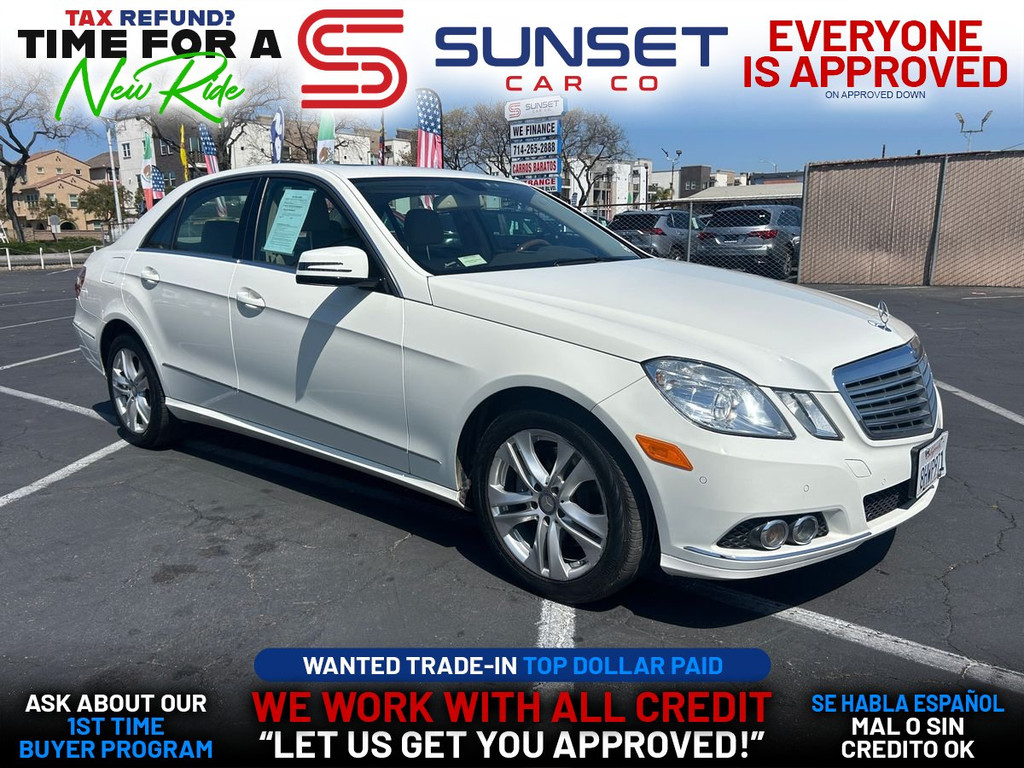 2011 MERCEDES-BENZ E-CLASS for sale in SANTA ANA
