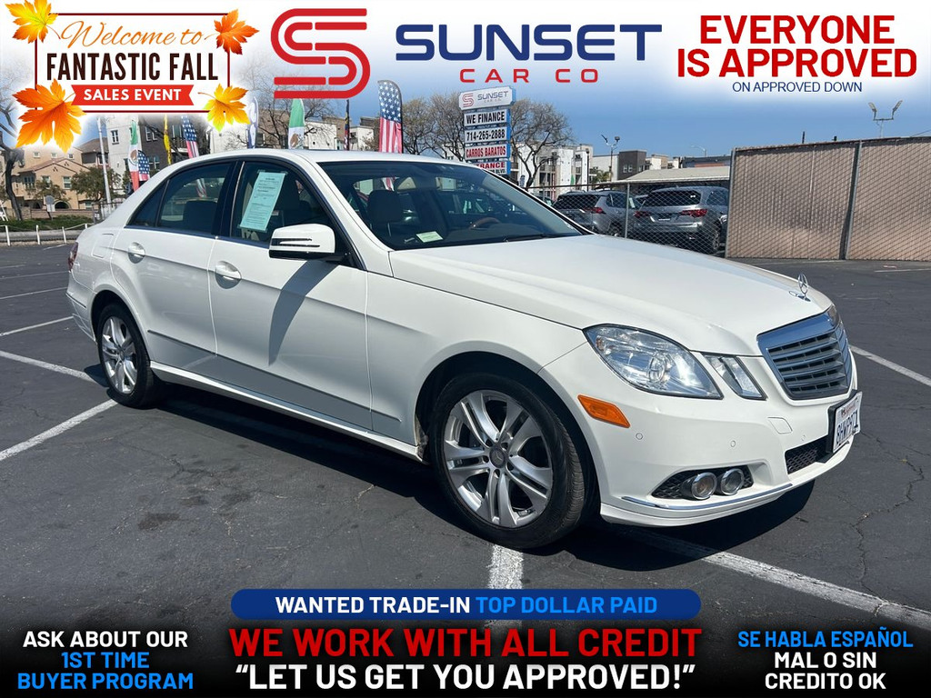 2011 MERCEDES-BENZ E-CLASS for sale in SANTA ANA