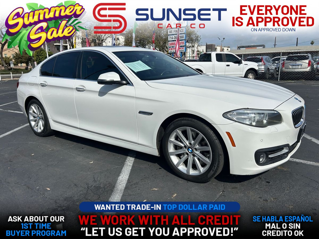 2015 BMW 5 SERIES for sale in SANTA ANA