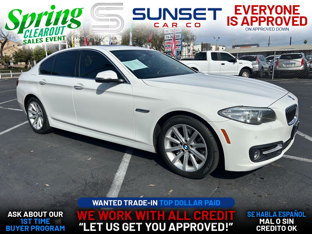 2015 BMW 5 SERIES for sale in SANTA ANA