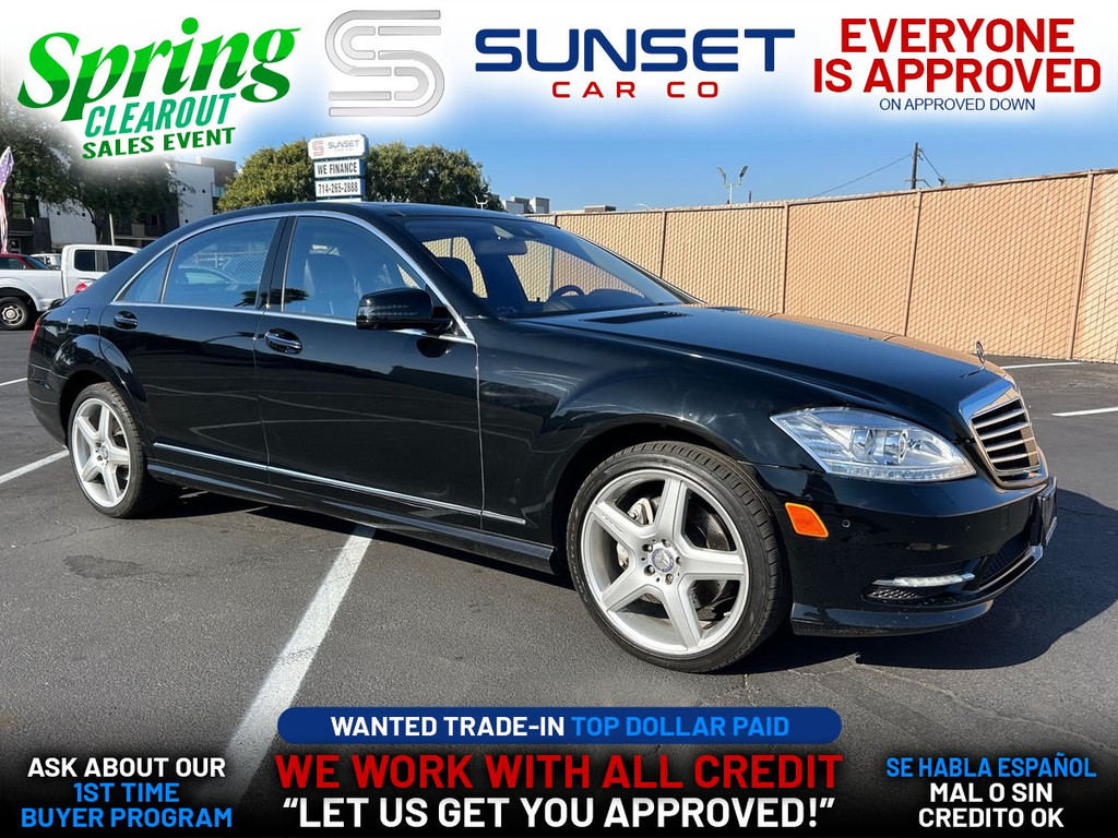 2013 MERCEDES-BENZ S-CLASS for sale in SANTA ANA