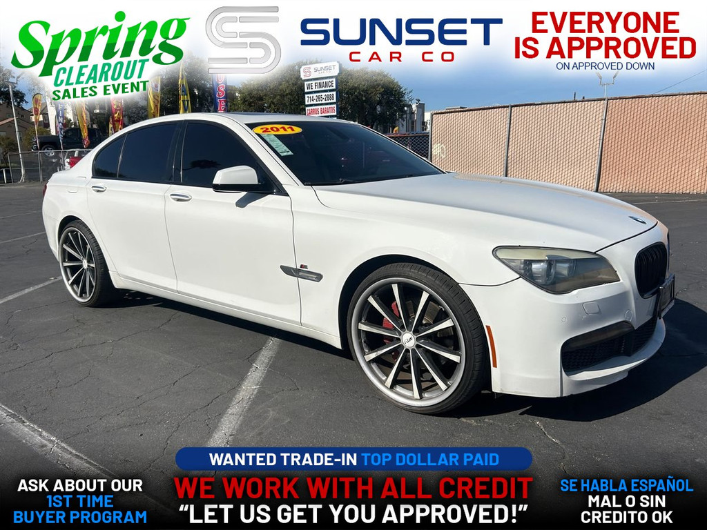 2011 BMW 7 SERIES for sale in SANTA ANA
