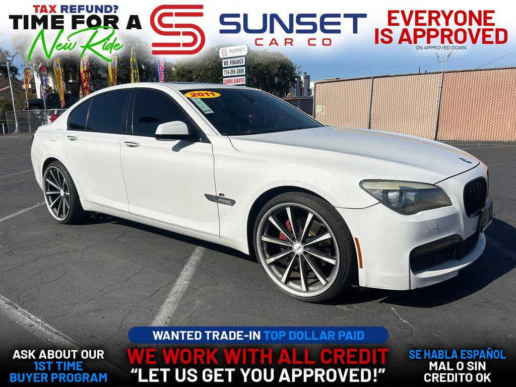2011 BMW 7 SERIES for sale in SANTA ANA