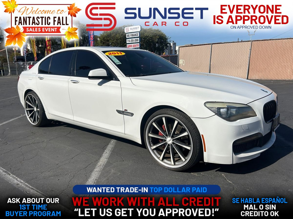 2011 BMW 7 SERIES for sale in SANTA ANA