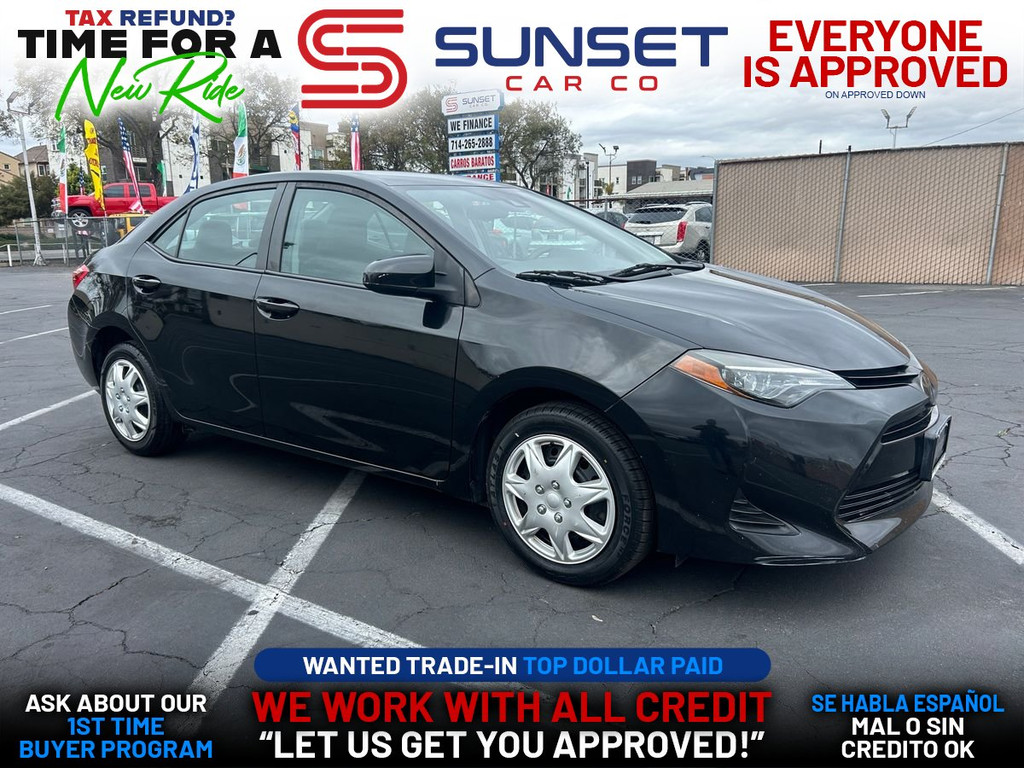 2019 TOYOTA COROLLA for sale in SANTA ANA