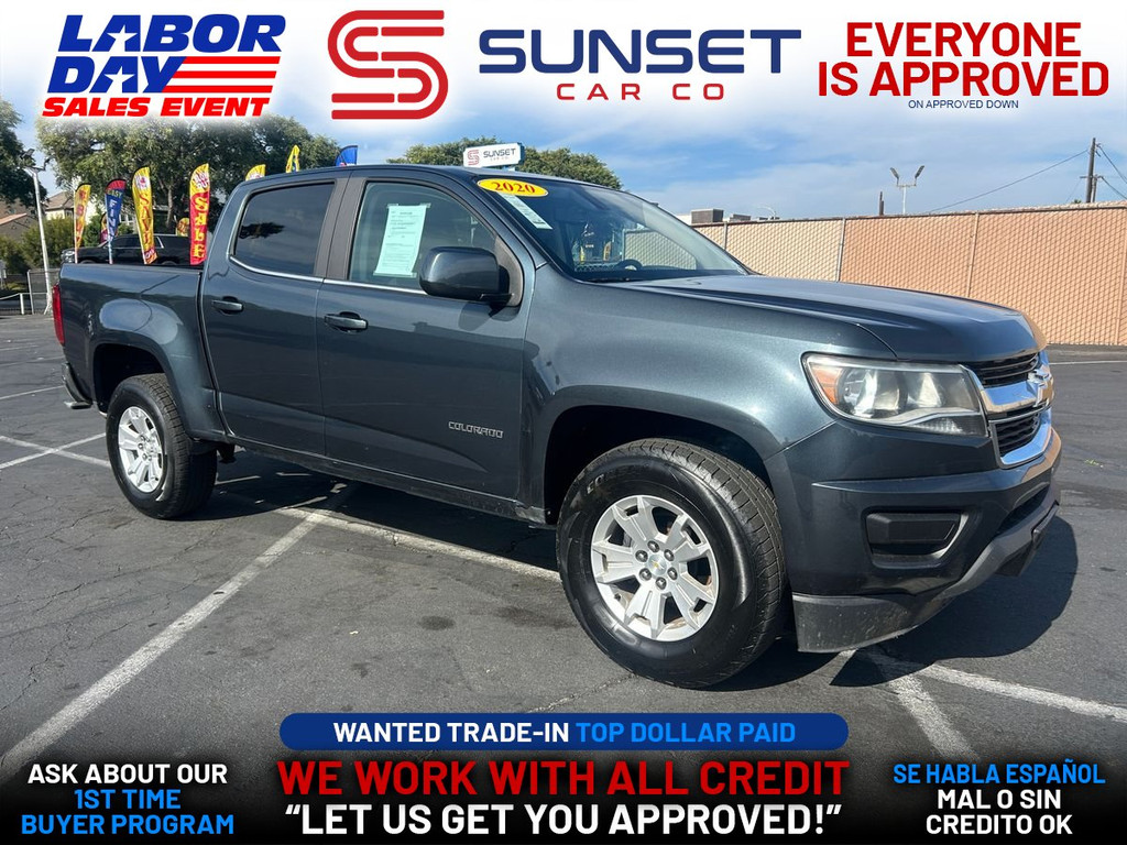 2020 CHEVROLET COLORADO CREW CAB for sale in SANTA ANA