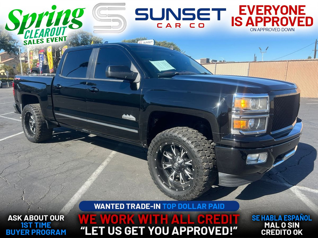 2014 CHEVROLET SILVERADO 1500 CREW CAB for sale in SANTA ANA