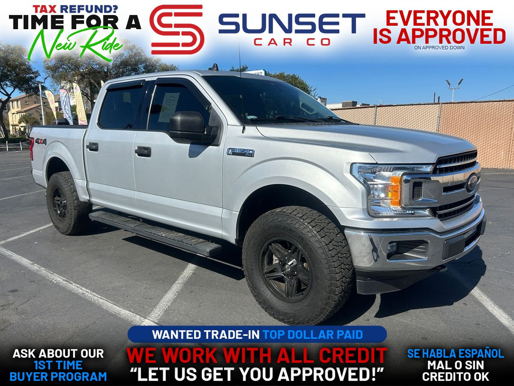 2019 FORD F150 SUPERCREW CAB for sale in SANTA ANA