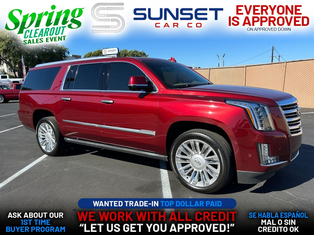 2017 CADILLAC ESCALADE ESV for sale in SANTA ANA