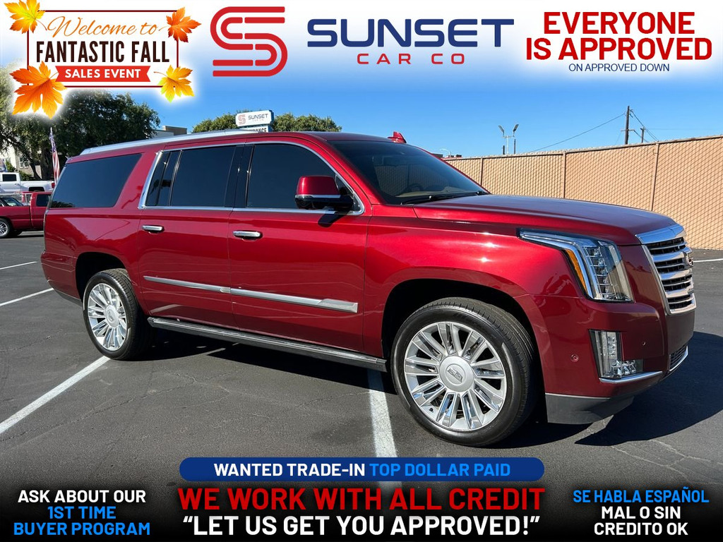 2017 CADILLAC ESCALADE ESV for sale in SANTA ANA