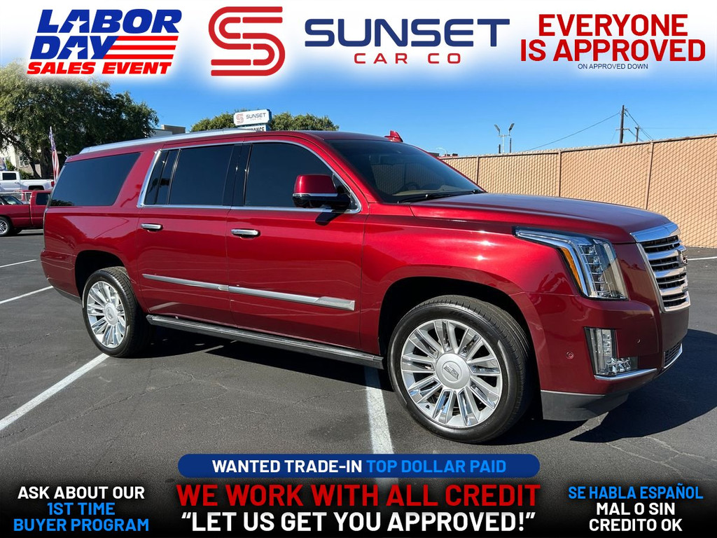 2017 CADILLAC ESCALADE ESV for sale in SANTA ANA
