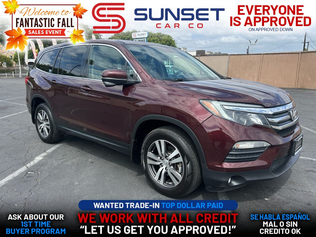 2017 HONDA PILOT for sale in SANTA ANA