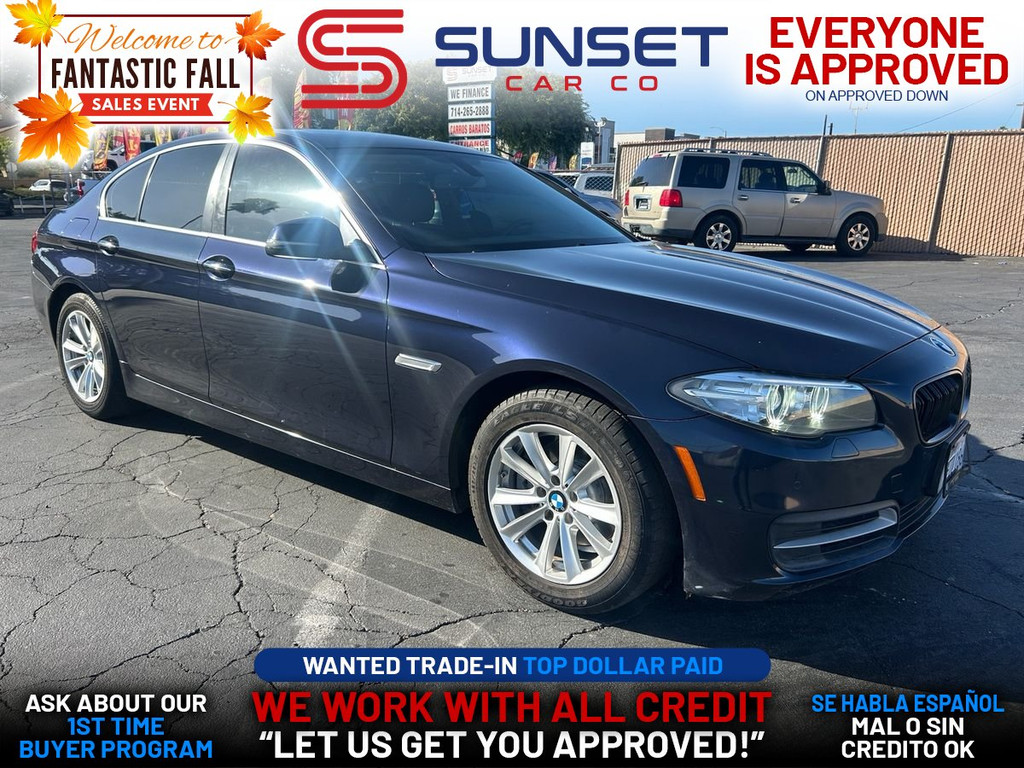 2014 BMW 5 SERIES for sale in SANTA ANA
