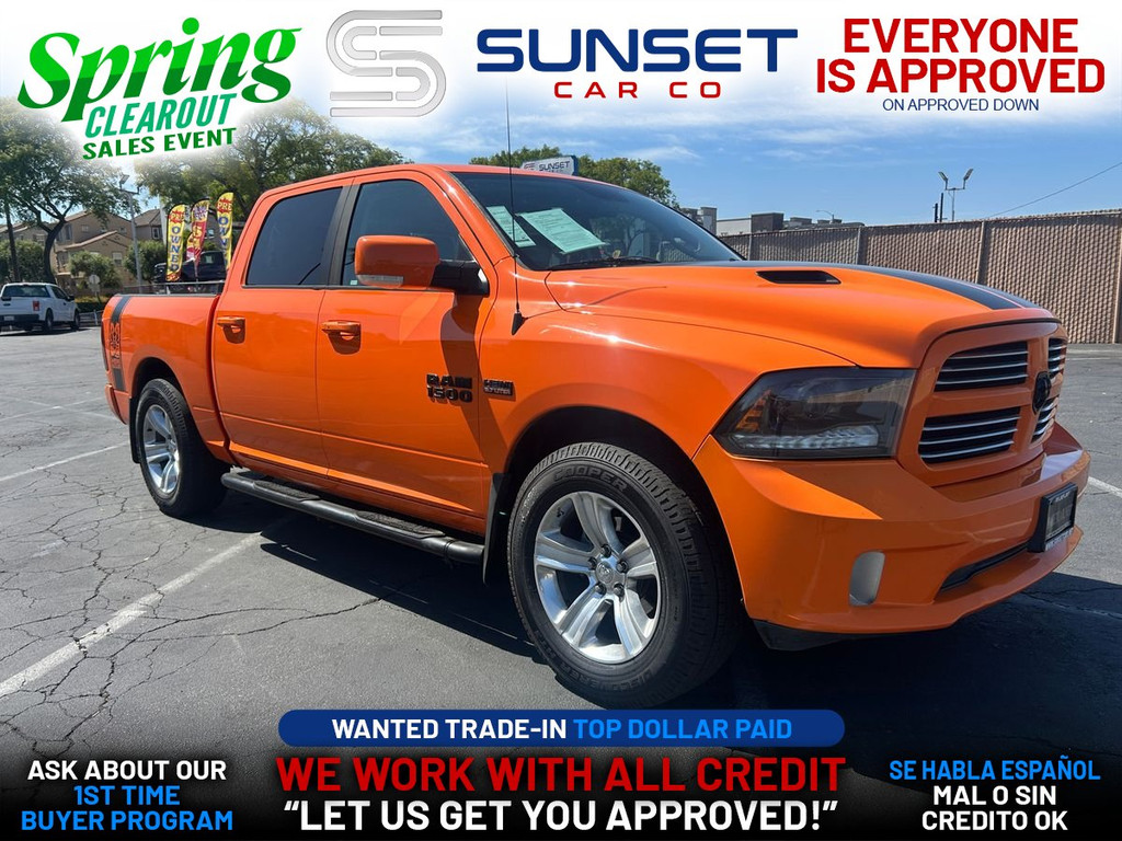 2015 RAM 1500 CREW CAB for sale in SANTA ANA
