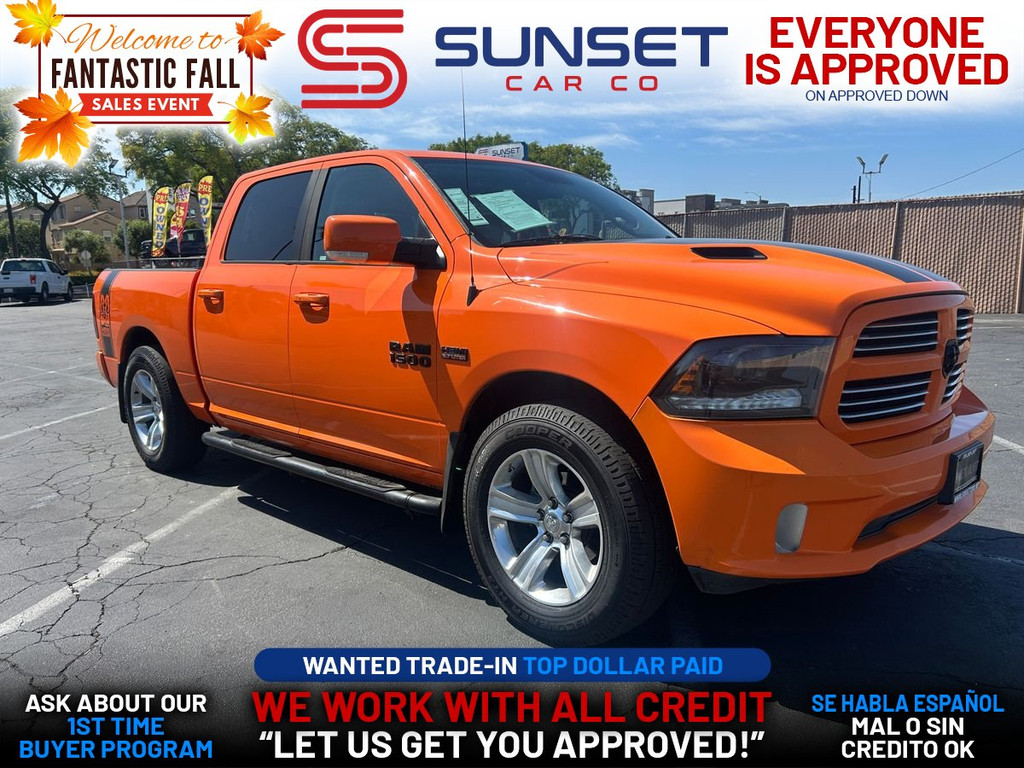 2015 RAM 1500 CREW CAB for sale in SANTA ANA