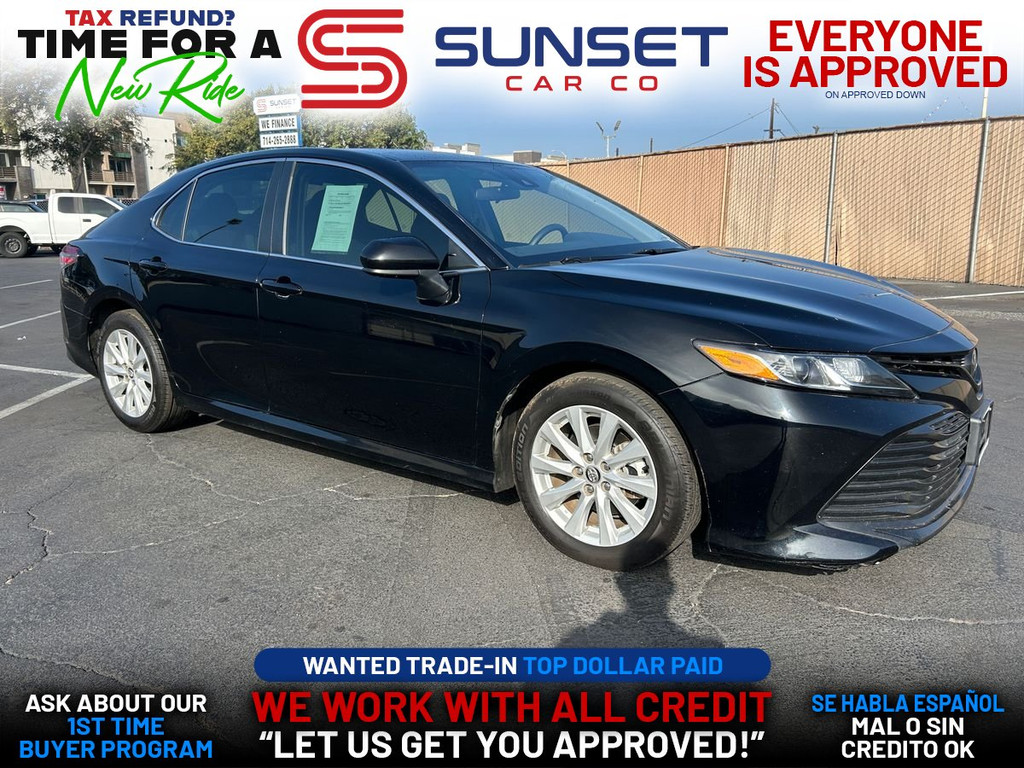 2020 TOYOTA CAMRY for sale in SANTA ANA