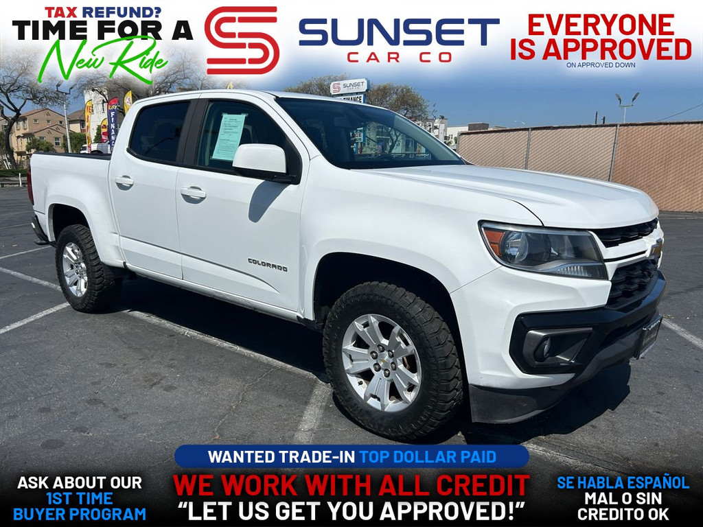 2021 CHEVROLET COLORADO CREW CAB for sale in SANTA ANA