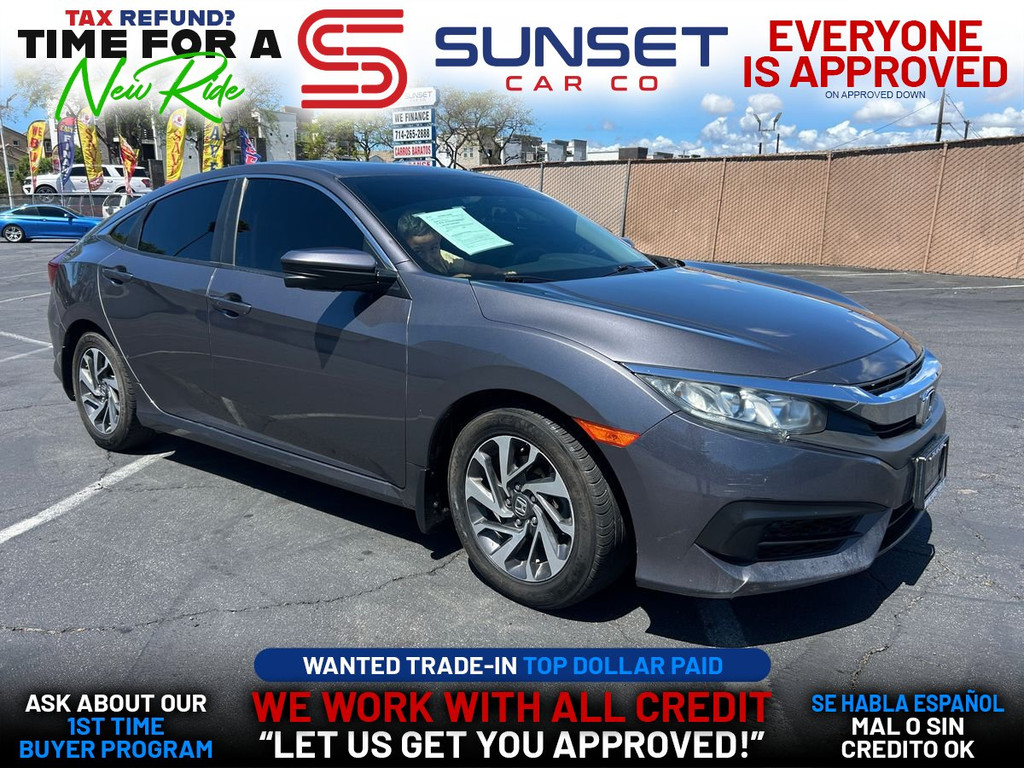 2017 HONDA CIVIC for sale in SANTA ANA
