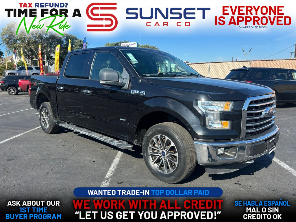 2015 FORD F150 SUPERCREW CAB for sale in SANTA ANA