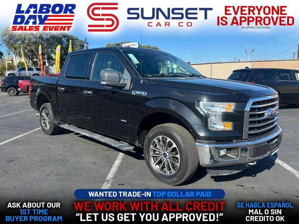 2015 FORD F150 SUPERCREW CAB for sale in SANTA ANA