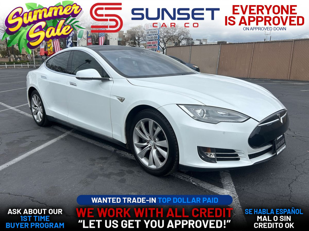 2013 TESLA MODEL S for sale in SANTA ANA
