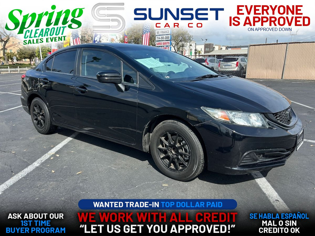 2014 HONDA CIVIC for sale in SANTA ANA