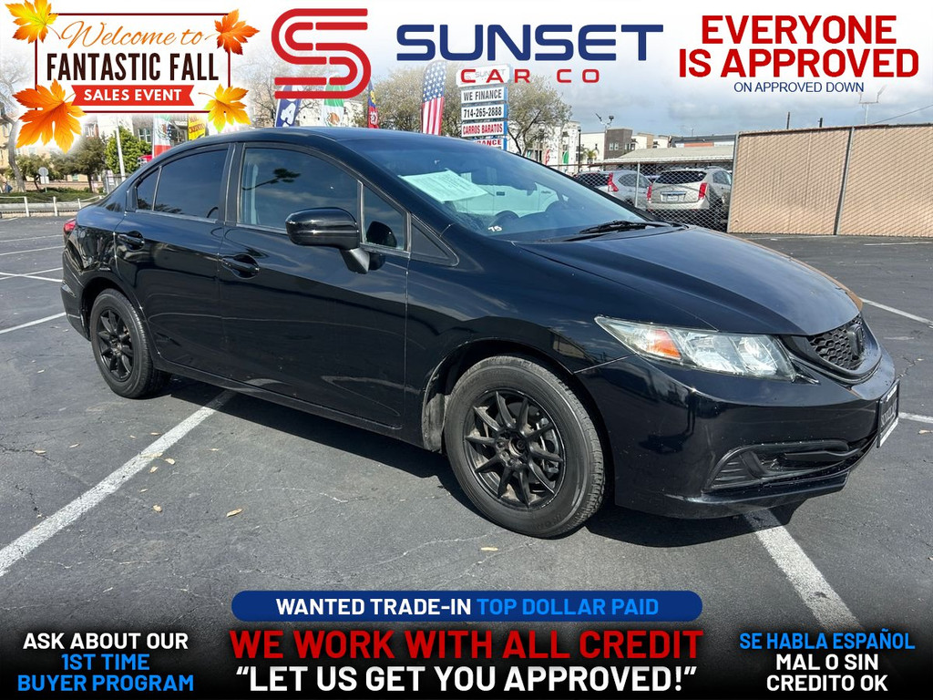 2014 HONDA CIVIC for sale in SANTA ANA