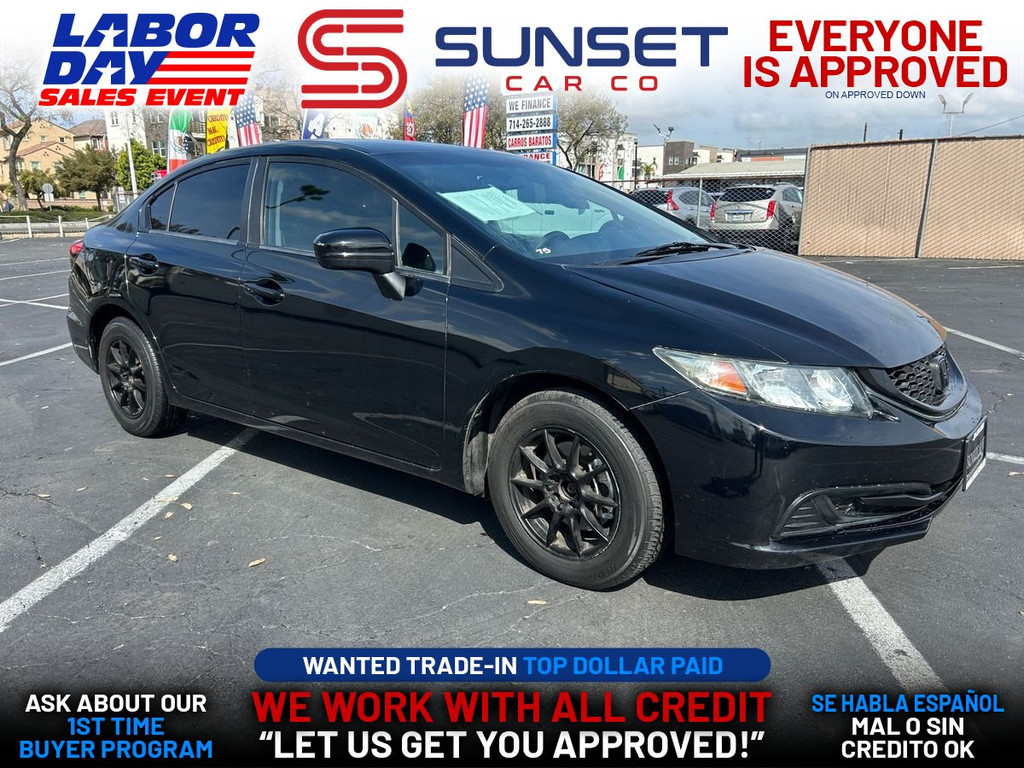 2014 HONDA CIVIC for sale in SANTA ANA