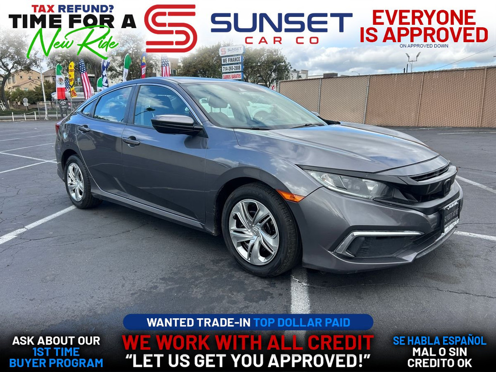 2019 HONDA CIVIC for sale in SANTA ANA