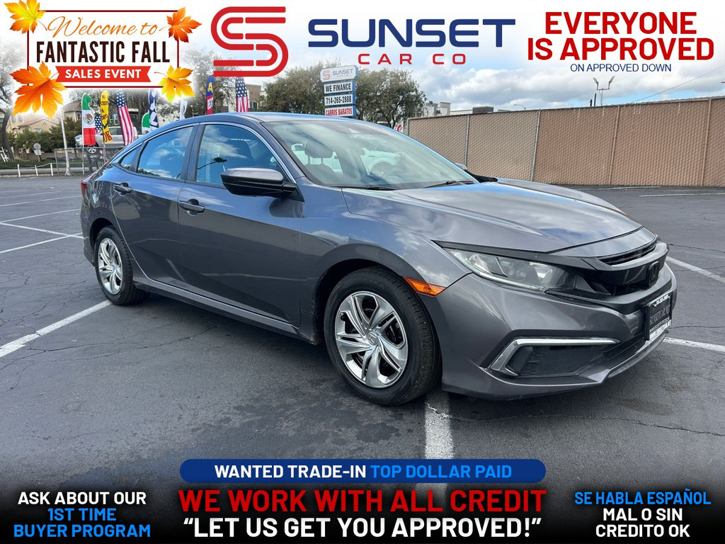 2019 HONDA CIVIC for sale in SANTA ANA