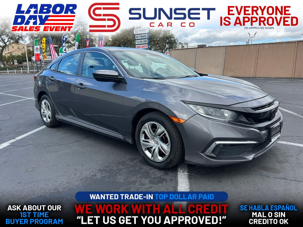 2019 HONDA CIVIC for sale in SANTA ANA