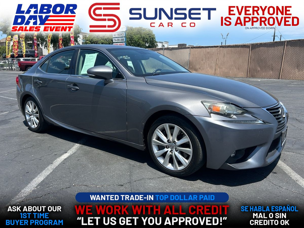 2016 LEXUS IS for sale in SANTA ANA