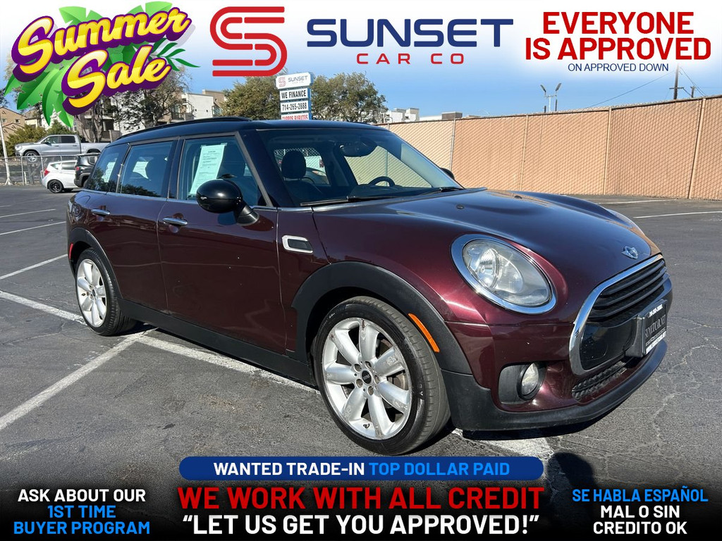 2016 MINI CLUBMAN for sale in SANTA ANA