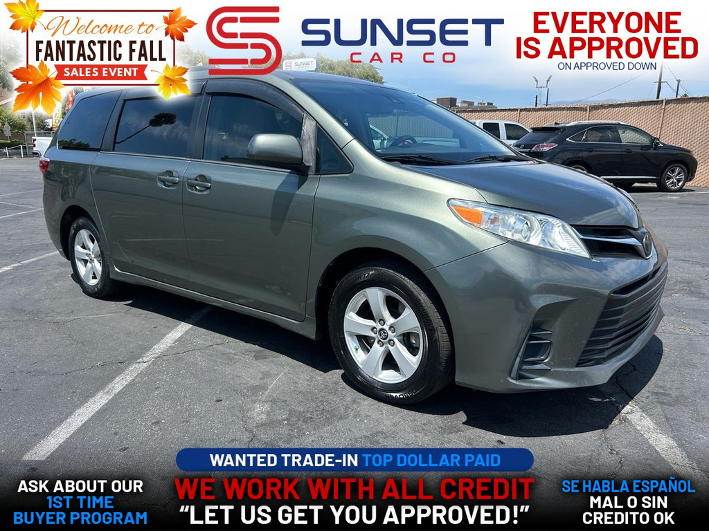 2019 TOYOTA SIENNA for sale in SANTA ANA
