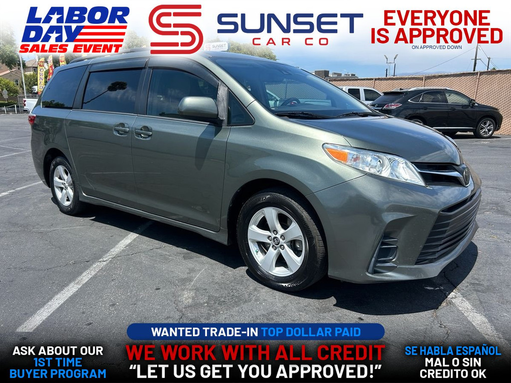 2019 TOYOTA SIENNA for sale in SANTA ANA