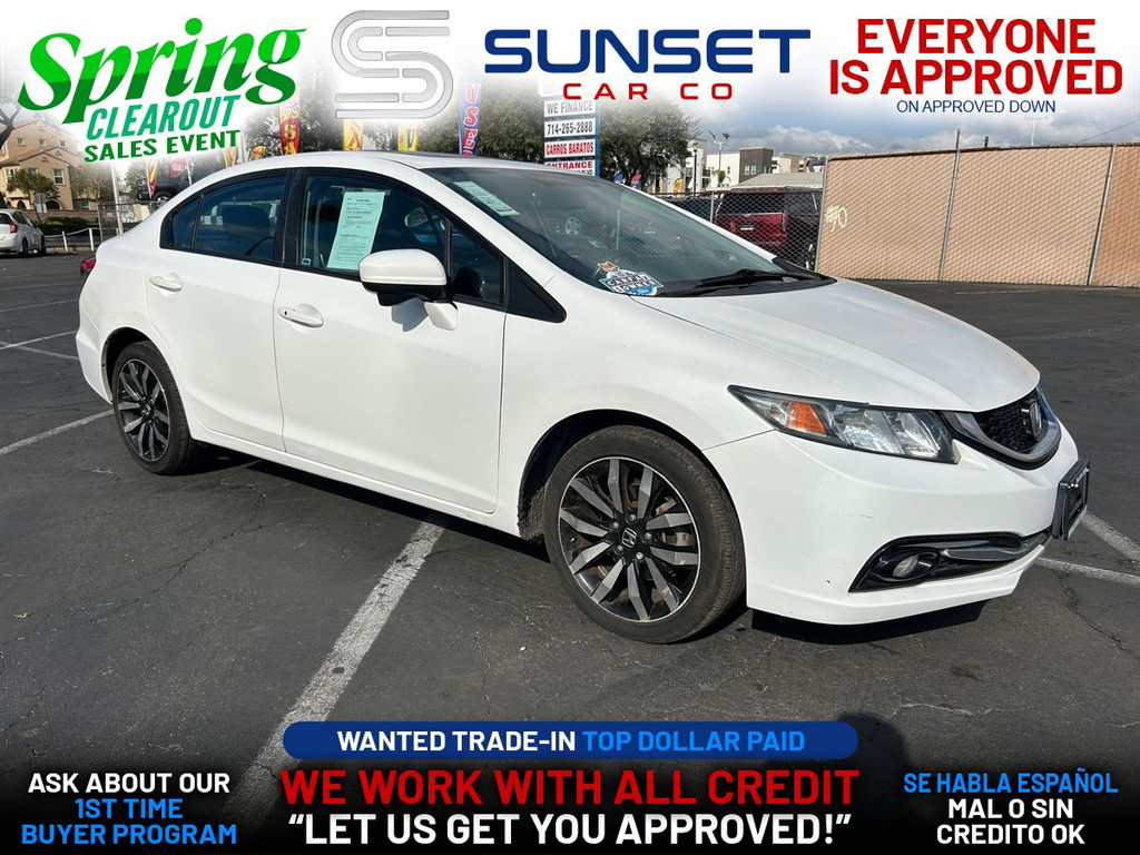 2015 HONDA CIVIC for sale in SANTA ANA