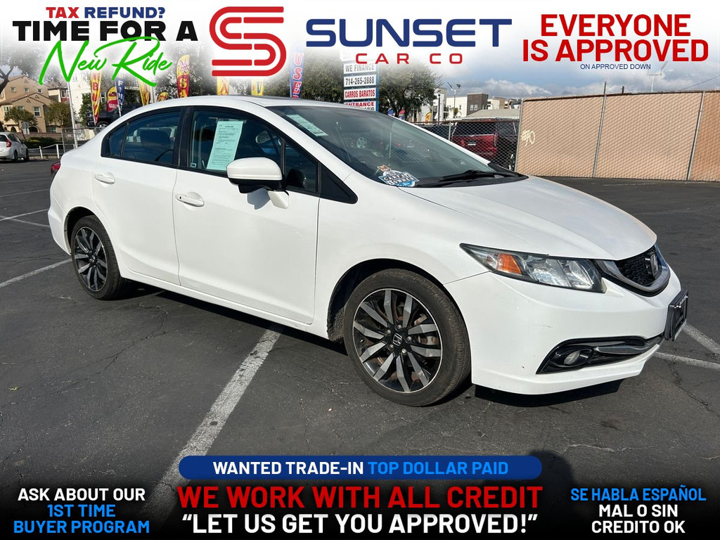 2015 HONDA CIVIC for sale in SANTA ANA