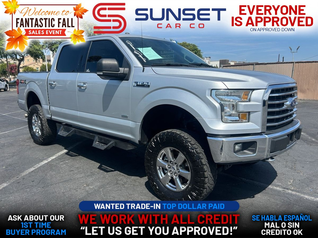 2016 FORD F150 SUPERCREW CAB for sale in SANTA ANA