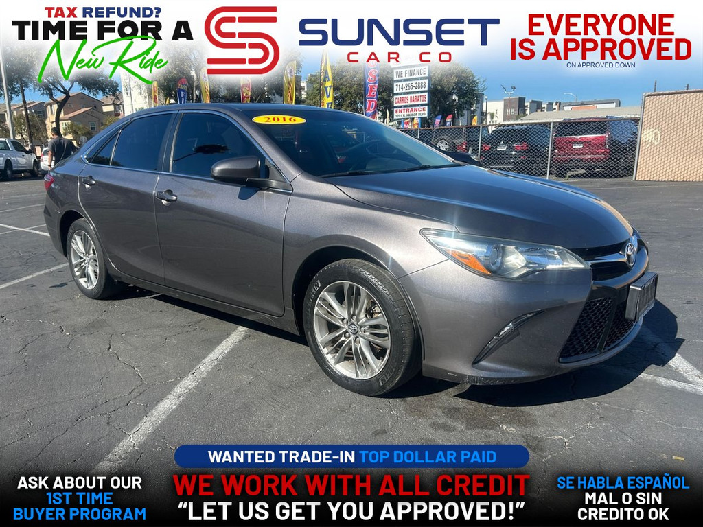 2016 TOYOTA CAMRY for sale in SANTA ANA