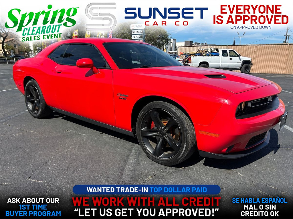 2016 DODGE CHALLENGER for sale in SANTA ANA