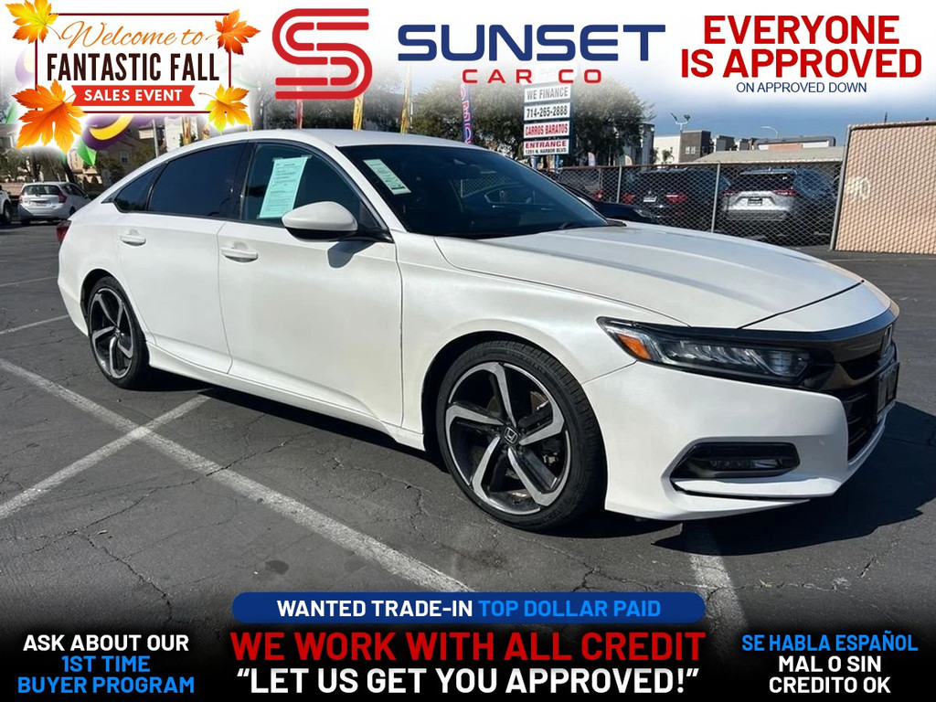 2018 HONDA ACCORD for sale in SANTA ANA