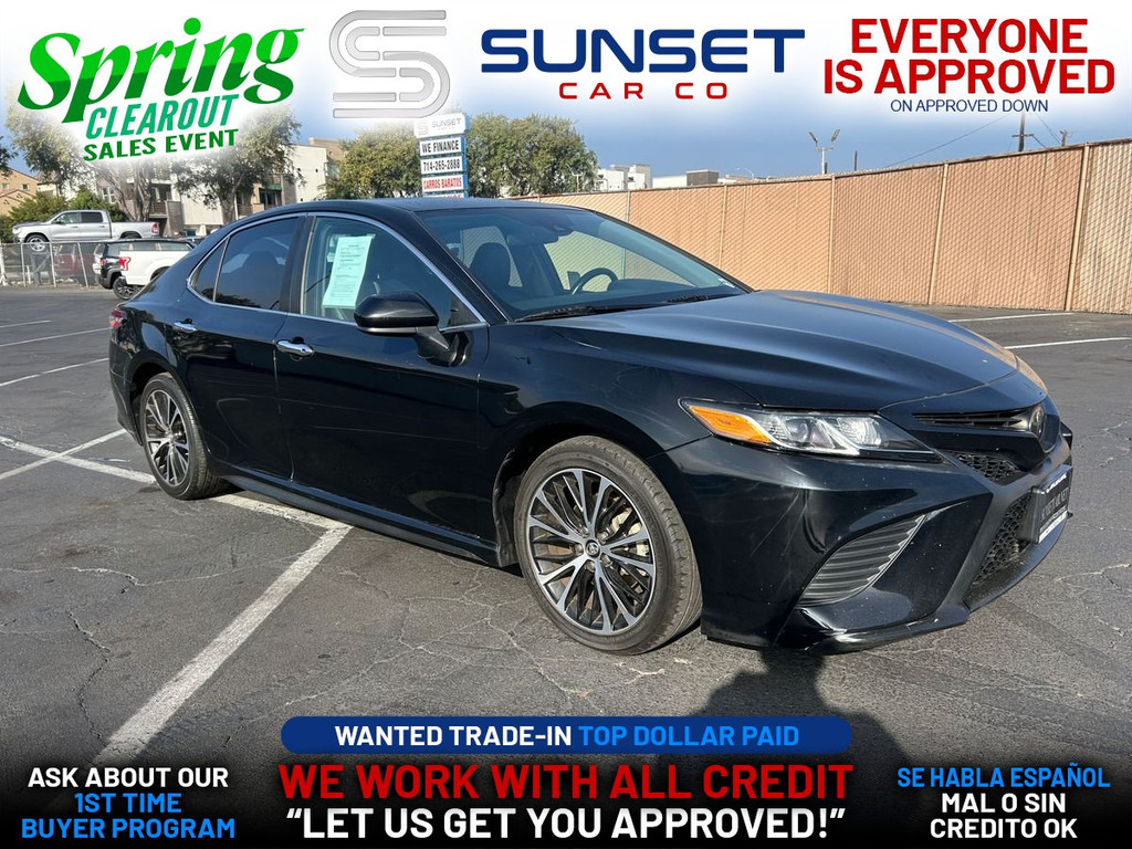 2019 TOYOTA CAMRY for sale in SANTA ANA