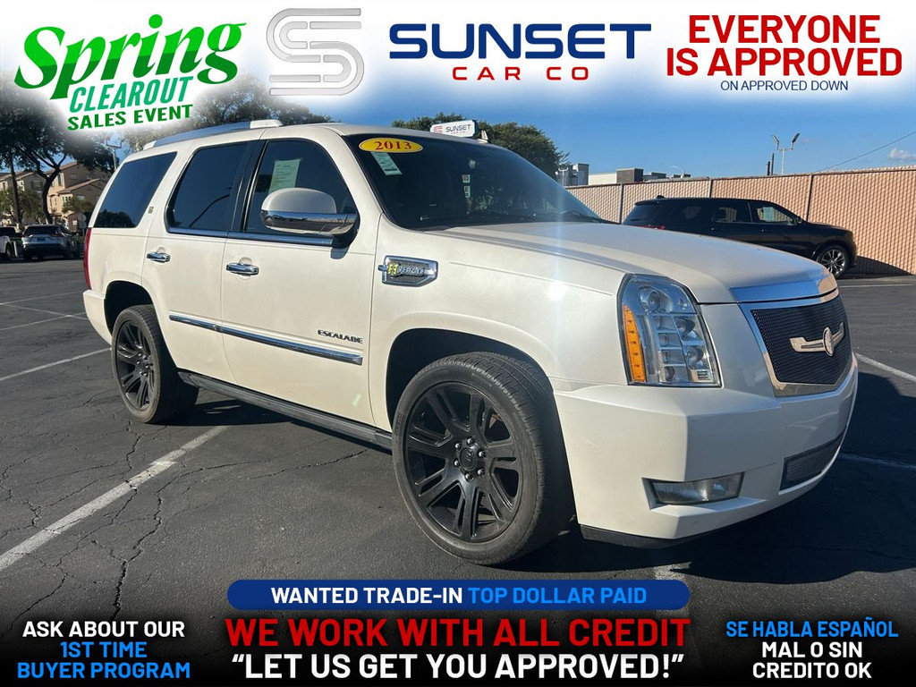 2013 CADILLAC ESCALADE for sale in SANTA ANA