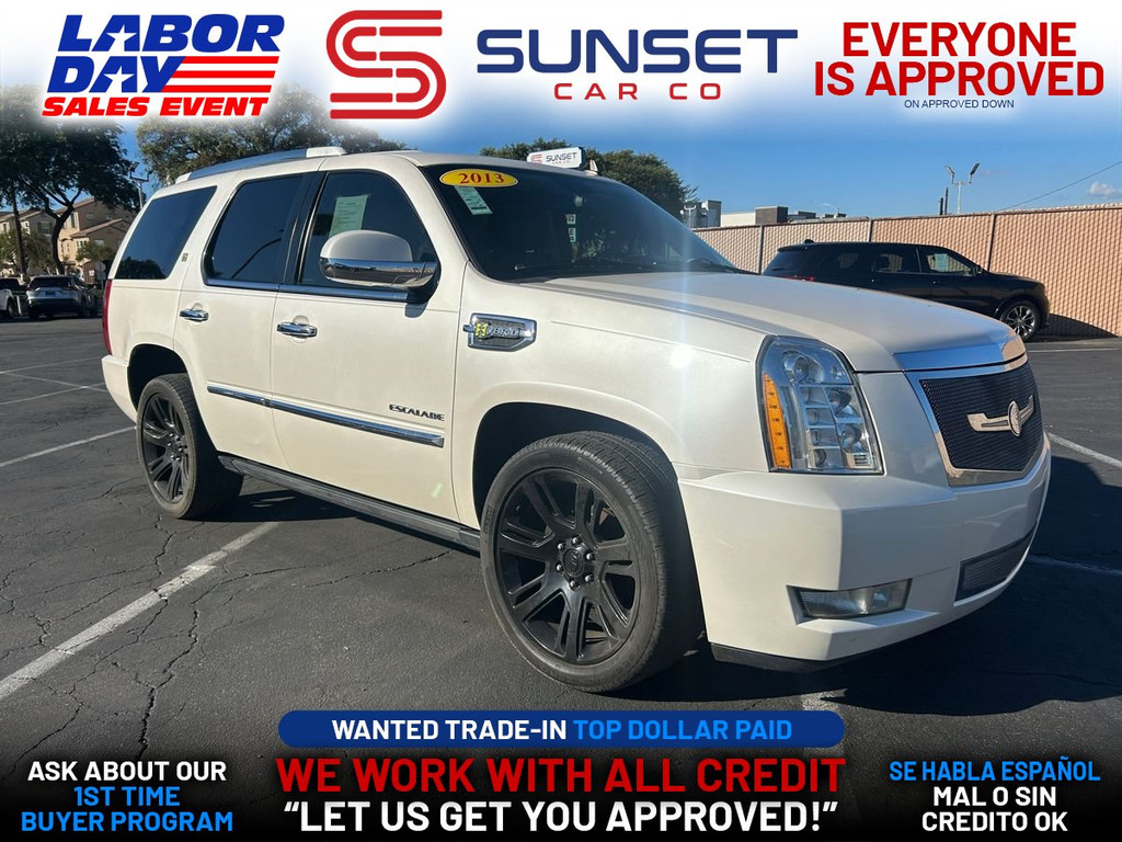 2013 CADILLAC ESCALADE for sale in SANTA ANA