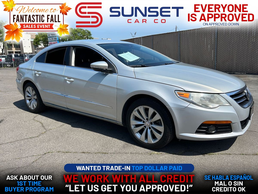 2010 VOLKSWAGEN CC for sale in SANTA ANA
