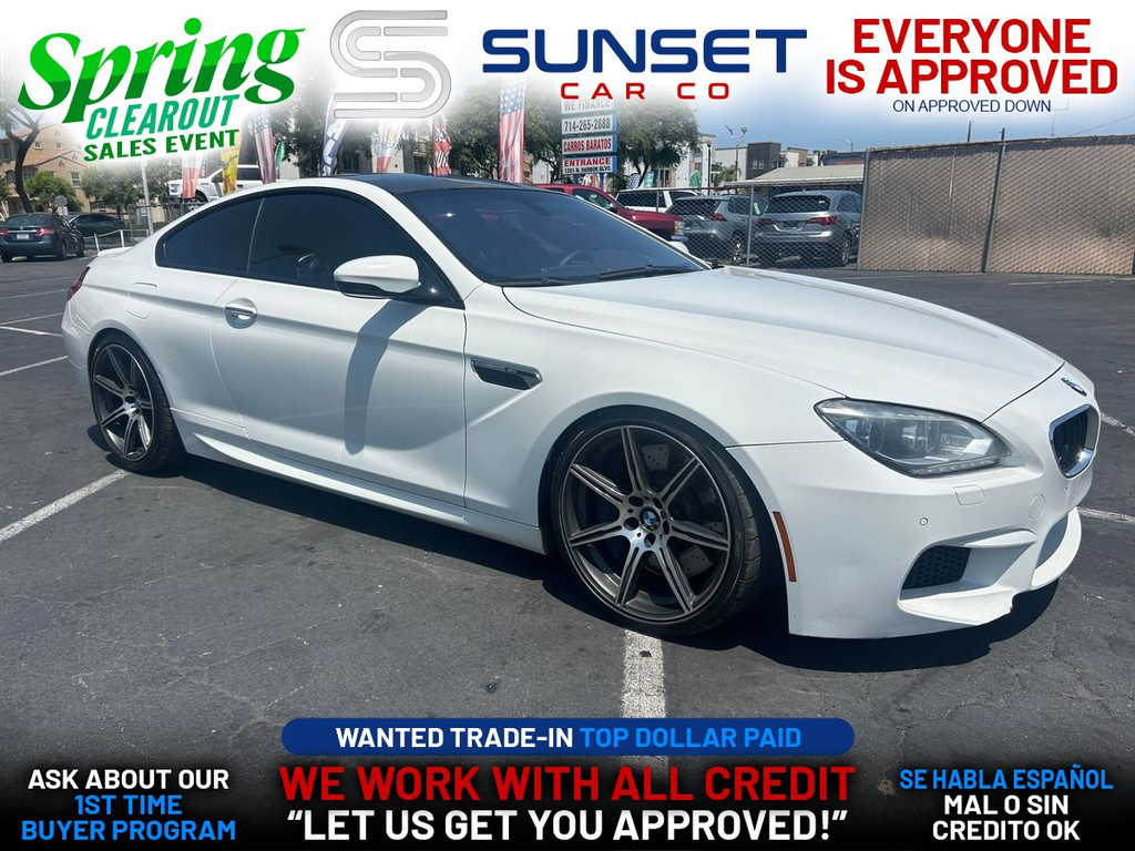 2014 BMW M6 for sale in SANTA ANA